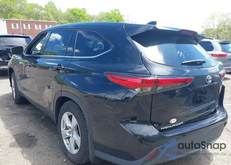 2021 Toyota Highlander L из США, поврежденный, VIN 5TDCZRBH5MS138002